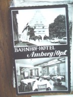 Duitsland Deutschland Bayern Amberg Bahnhof Hotel - Amberg