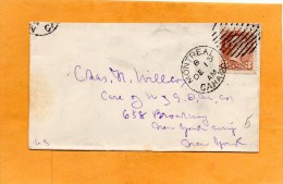 Canada 1880 Cover Mailed To USA - Lettres & Documents