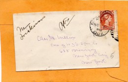 Canada 1880 Cover Mailed To USA - Briefe U. Dokumente