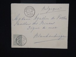 PAYS -BAS - Enveloppe De Zandvoort Pour Blankenbergue En 1894 - à Voir - Lot P7992 - Brieven En Documenten