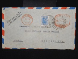 BRESIL - Enveloppe De Rio De Janeiro Pour Montevidéo Et Taxée à L ´ Arrivée En 1938 - à Voir - Lot P7998 - Briefe U. Dokumente