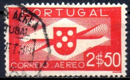 PORTUGAL 1937 Air. Shield And Propeller - 1e.75   - Red  FU - Usado