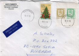 Envelope / Cover ) Finland  / BULGARIA - Covers & Documents