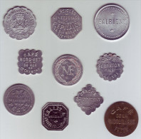 Monnaie De Nécessité - Lot De 10 Monnaies Du Département De La LOIRE 42 - - - Monétaires / De Nécessité