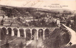 Vallée De La Dore - OLLIERGUES - Le Viaduc Et La Ville - Olliergues