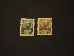 RUSSIA - 1922 AFFAMATI 2 Valori, Soprast.(ossidati) - NUOVI(+) - Unused Stamps