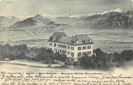 Pays Divers- Suisse -ref D615- Saleve - Hotel Bellevue - Monnetier Mornex  - - Bellevue