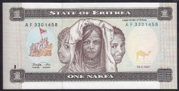 Eritrea 1 Nafka 1997 P1 UNC - Erythrée