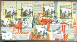 NEDERLAND *  NVPH 2715 * BLOK * BLOC * BLOCK * NETHERLANDS * GEBRUIKT - Used Stamps