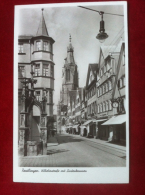 AK Reutlingen Wilhelmstraße Mit Lindenbrunnen 1949 - Reutlingen