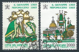 1993 VATICANO USATO S. GIOVANNI NEPOMUCENO - X7 - Oblitérés