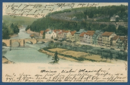 Hann.-Münden Weserblick Göttinger Straße Gelaufen 1902 (AK10) - Hannoversch Muenden