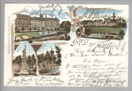 AK DE Bay FÜhrt 1899-02-22 Litho B.Lehrburger - Furth