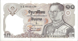 THAILLANDE - 10 Bahts 1980 UNC - Tailandia