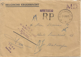 Belgium 1964  Belgische Krijgsmacht- Retour / Return  (see Scans) - Sonstige & Ohne Zuordnung