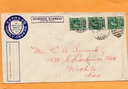Canada 1916 Cover Mailed To USA - Brieven En Documenten