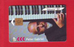 857 - Telecarte Publique Peter Gabriel Musicien  (F1236) - 2002