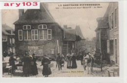 56- Morbihan_ Guéméné-sur-Scorff_ La Mairie (jour De Marché) Bretagne Pittoresque - Guemene Sur Scorff