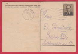 178031  / 1954 - STANDARD  Stationery Entier Ganzsachen Czechoslovakia Czechoslovakia Tchecoslovaquie Tschechoslowakei - Cartes Postales