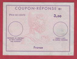 178098  /  COUPON RÉPONSE ( E ) Reply Coupon 3.30 France Frankreich Francia Stationery Entier Ganzsachen - Reply Coupons