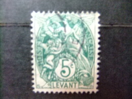 LEVANT 1902 Yvert Nº 13 º FU - Usados