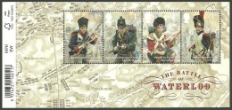 Great Britan  2015   Battle Of Waterloo     Blok/m/s     Postfris/mnh/neuf - Nuevos