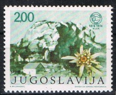 Sello JUGOSLAVIA 1974. Klek Flor Edelweiss, Num 1568 ** - Used Stamps