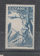 Guyane  ~1944  Aérien   N°  25  Neuf X Avec Trace De Charniere - Neufs