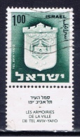 IL+ Israel 1965 Mi 338 TAB Jaffa - Usados (con Tab)