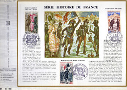 Feuillet Tirage Limité CEF 214 Histoire De France Bonaparte Au Pont D´Arcole Expédition D´Egypte - Lettres & Documents