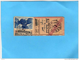 MARCOPHILIE-coupon De Mandat NIGER -Oblitéré  ZINDER 1949 Valeur 12650 Frs Affr- AOF - Brieven En Documenten