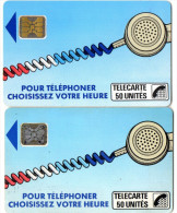 TELECARTES CORDONS Bleus    (lot De 2)  LOT 9 - Telefonschnur (Cordon)