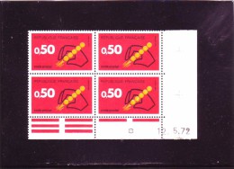 N° 1720 - 0,50F CODE POSTAL - A De A+B - 1° Partie Du Tirage Du 6.4.72 Au 2.6.72 - 12.05.1972 - - 1970-1979