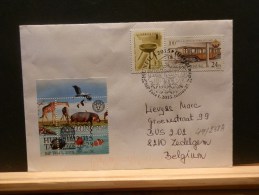 49/238A   LETTRE  HONGRIE - Giraffes