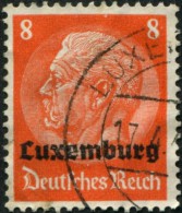 Pays : 286,1 (Luxembourg)  Yvert Et Tellier N° : Oc   5 (o) - 1940-1944 German Occupation