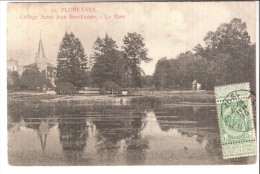 Florennes (Pr. Namur)-1907-Collège Saint-Jean Berchmans-Le Parc- Cachet Perlé De Louvigny Calvados-(voir Scan) - Florennes