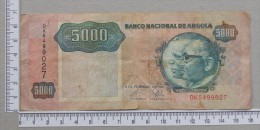 ANGOLA  5000  KWANZAS  1991      -    (Nº12252) - Angola