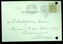 WW-1 * HANDGESCHREVEN BRIEFKAART COMITE VLUCHTELINGEN Uit 1917 Van ROTTERDAM Naar VLISSINGEN ( 9827d) - Lettres & Documents