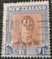 New Zealand 1947 King George VI 1s 3d - Used - Gebraucht