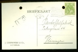 WW-1 * HANDGESCHREVEN BRIEFKAART COMITE VLUCHTELINGEN Uit 1917 Van ROTTERDAM Naar VLISSINGEN ( 9827k) - Lettres & Documents