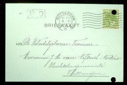 WW-1 * HANDGESCHREVEN BRIEFKAART COMITE VLUCHTELINGEN Uit 1917 Van ROTTERDAM Naar VLISSINGEN ( 9827s) - Lettres & Documents