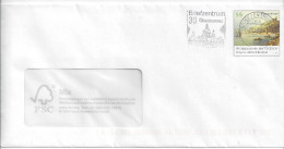 Germany 2006/07  UNESCO; Oberes Mittelrheintal  Mi.USo 126 B /01 - Briefomslagen - Gebruikt
