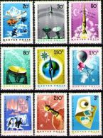 Magyar Hungary 1965 International Quiet Sun Year Space Antarctic Birds Penguins Stamps MNH Sc1659-1667 Michel 2101-2109 - Sammlungen