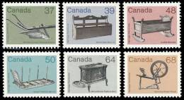 Canada (Scott No. 927-33- Objets Façonnés / Artifacts) [**] - Unused Stamps