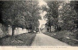 VERNEUIL-SUR-SEINE ENTREE DE VERNEUIL ET RUE DES GRAVIERS - Verneuil Sur Seine