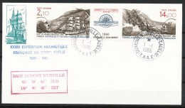 Franz.Gebiete I.d.Antarktis - Mi.Nr .     216 - 217      Gestempelt -     FDC - FDC