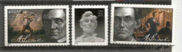 ETATS-UNIS. Abraham Lincoln.  3 T-p Neufs ** Année 2009 & 2014 - Unused Stamps