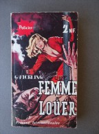 Presses Internationales Policier "Choc" - No 1 - G.G. Fickling - Une Femme à Louer - 1962 - Presses Internationales