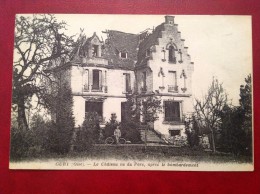 60 Oise GURY Le Chateau Vu Du Parc Après Le Bombardement - Vaumoise
