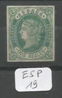 ESP  Edifil  62 En ( X ) YT 58 - Unused Stamps